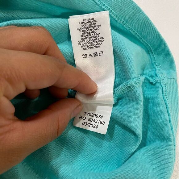 Vineyard Vines Men’s T-Shirt Large – Teal Whale Logo Short Sleeve Tee - Picture 9 of 11